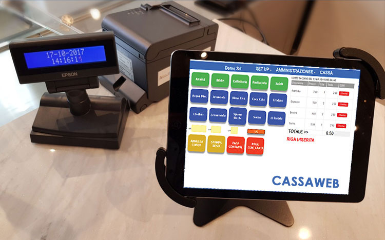 Corrispettivi Telematici Scontrini Elettronici Cassa Telematica per Negozi